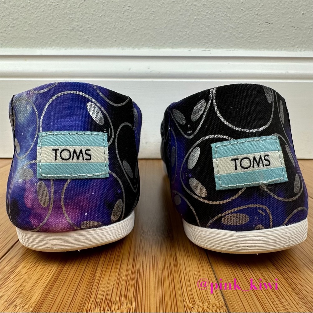 Toms Women’s Alpargata Alien Shoes - Picture 8 of 17